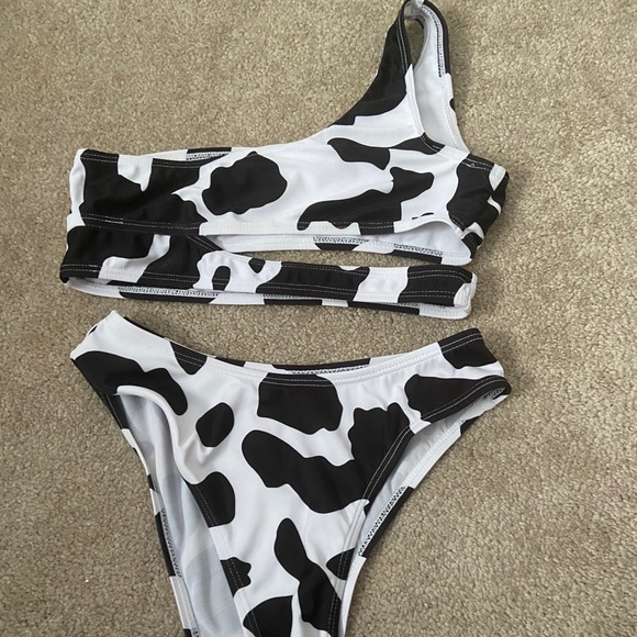 Cow Print Swimsuit - Picture 2 of 2